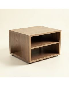 Bearup Floor Shelf Coffee Table With Storage (synthetic illustration; no displayed measurements)