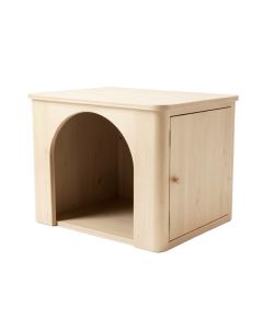 Glen Bend Empty Furniture-Style Litter Enclosure - Beige