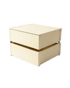 Bay Canyon Under-Desk Drawer Unit - Cream (synthetic illustration; no displayed measurements)
