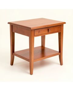 Cove Edge Side Table - Terracotta (synthetic illustration; no displayed measurements)