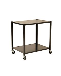Barth Industrial Metal Rolling Bar Cart (synthetic illustration; no displayed measurements)