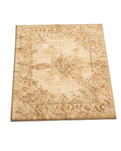 Fresquez Oriental Hand-Tufted Wool Plum/Beige Area Rug