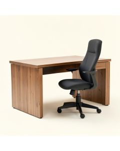 Bert Solid Wood Desk And Chair Set (synthetic illustration; no displayed measurements)