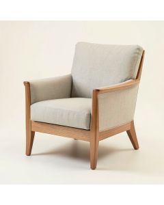 Gaener 24.75 '' Wide Linen Wingback Chair (synthetic illustration; no displayed measurements)