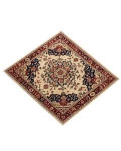 Hillsby Oriental Beige/Saffron/Garnet/Dark Blue Area Rug