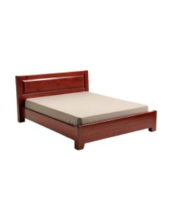Harlow Solid Wood Platform Bed (synthetic illustration; no displayed measurements)