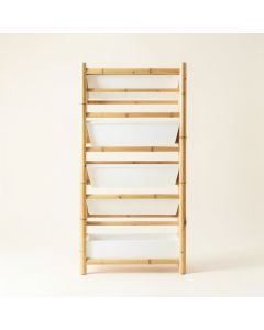 Elm Bend Empty Vertical Garden Frame - White (synthetic illustration; no displayed measurements)