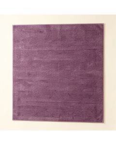 Narrow The Gap Print Flatweave Plum Area Rug (synthetic illustration; no displayed measurements)