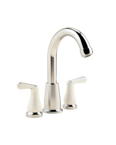 High Arch Kitchen Faucet With Vista Ada Handles In White