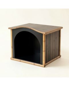 Dawn Branch Empty Furniture-Style Litter Enclosure - Black (synthetic illustration; no displayed measurements)