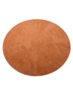Hill Branch Round Area Rug - Terracotta (synthetic illustration; no displayed measurements)