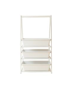 Brook Branch Empty Vertical Garden Frame - White