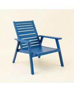 Ridge Brook Outdoor Lounge Chair - Blue (synthetic illustration; no displayed measurements)