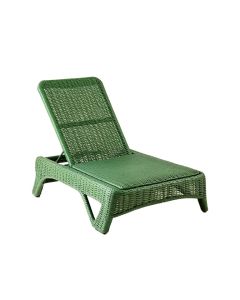 Briar Branch Outdoor Lounge Chair - Green (synthetic illustration; no displayed measurements)