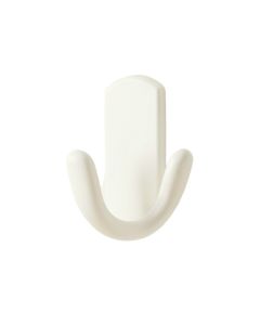 Elm Bluff Wall-Mounted Robe Hook - White