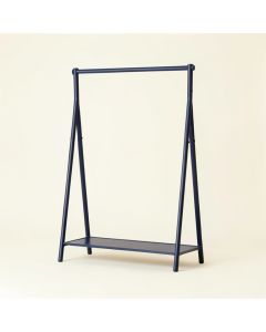 Summit Canyon Empty Garment Rack - Navy (synthetic illustration; no displayed measurements)