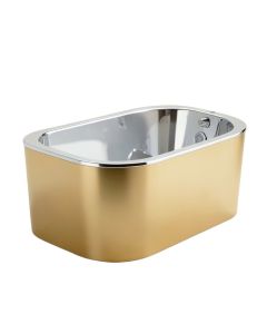 59 '' X 32 '' Freestanding Soaking Acrylic Bathtub