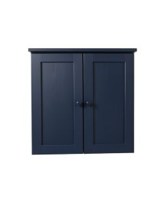 Clay Branch Wall-Mounted Laundry Cabinet - Navy (synthetic illustration; no displayed measurements)