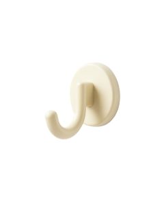 Rowan Arc Wall-Mounted Robe Hook - Ivory