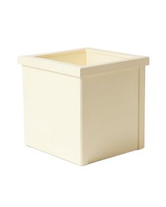 Dawn Bluff Closed Outdoor Storage Box - Cream