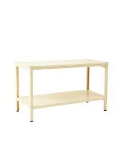 Clay Bridge Empty Workshop Workbench - Ivory (synthetic illustration; no displayed measurements)