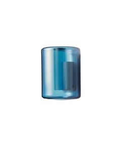 Glen Canyon Wall Sconce Mounted On A Plain Wall - Blue (synthetic illustration; no displayed measurements)