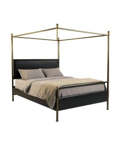 Bianaca Queen Low Profile Four Poster Bed