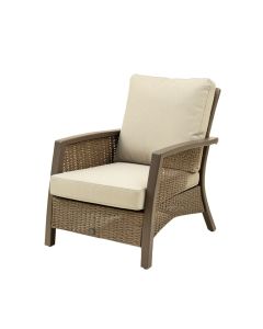 Behn Outdoor Patio Chair With Cushions (synthetic illustration; no displayed measurements)