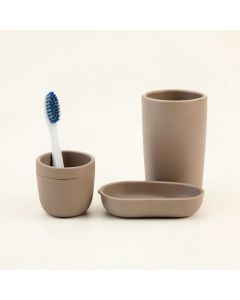 Currahee 4 Piece Bathroom Accessory Set (synthetic illustration; no displayed measurements)