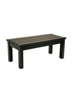 Maple Field Indoor Bench - Black (synthetic illustration; no displayed measurements)