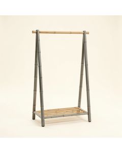 Cliff Bend Empty Garment Rack - Gray (synthetic illustration; no displayed measurements)