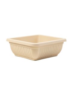 Field Bridge Empty Railing Planter With Integral Brackets - Beige (synthetic illustration; no displayed measurements)