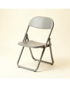 Ridge Bluff Folding Outdoor Chair - Gray (synthetic illustration; no displayed measurements)