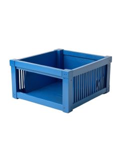 Spruce Branch Empty Furniture-Style Pet Crate - Blue