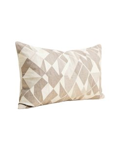 Mayes Cotton Geometric Lumbar Pillow