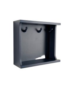 Lake Canyon Wall-Mounted Entryway Organizer Shelf - Navy (synthetic illustration; no displayed measurements)