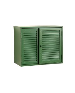 Olive Crest Wall-Mounted Entry Cabinet - Green (synthetic illustration; no displayed measurements)