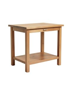 Alyea Kitchen Cart With Solid Wood