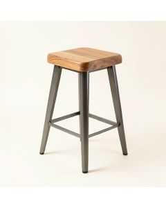 Burton Solid Wood 24.25 '' Counter Stool (synthetic illustration; no displayed measurements)