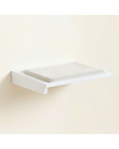 Stone Dale Wall-Mounted Cat Perch - White (synthetic illustration; no displayed measurements)