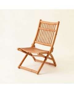 Moss Dale Folding Outdoor Chair - Terracotta (synthetic illustration; no displayed measurements)