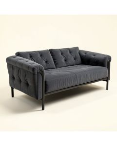 Twin 66.1 '' Wide Tufted Back Convertible Sofa (synthetic illustration; no displayed measurements)