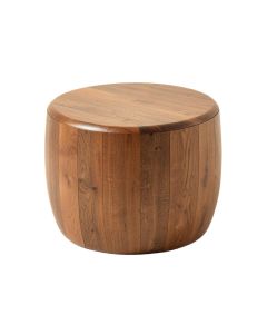 Brookhaven Solid Wood Drum Coffee Table (synthetic illustration; no displayed measurements)