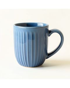 Willow Crest Ceramic Mug - Blue (synthetic illustration; no displayed measurements)