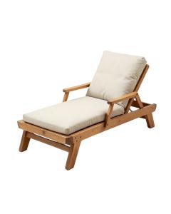 Nautical Reclining Chaise Lounge