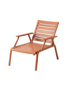 Heath Bridge Outdoor Lounge Chair - Terracotta