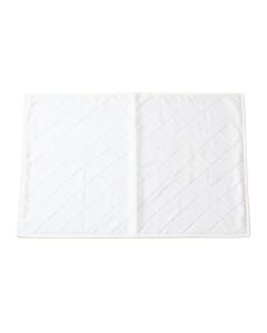 Bay Branch Bath Mat - White (synthetic illustration; no displayed measurements)
