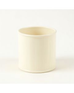 Cove Bend Empty Candle Holder - Cream (synthetic illustration; no displayed measurements)
