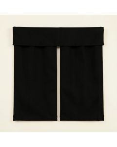 Shell Geometric Room Darkening Rod Pocket Curtain Panels (synthetic illustration; no displayed measurements)
