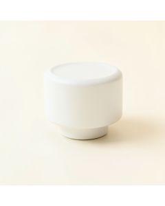 Bay Branch Cabinet Knob Without Packaging - White (synthetic illustration; no displayed measurements)